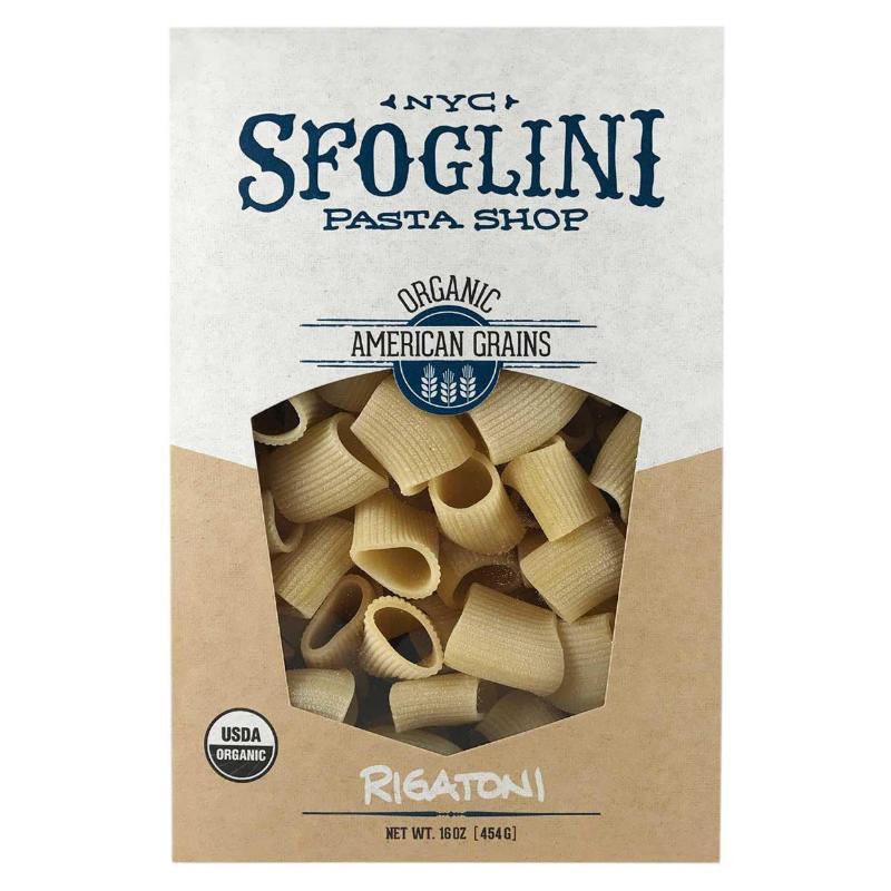 Sfoglini Semolina Rigatoni Organic Pasta 