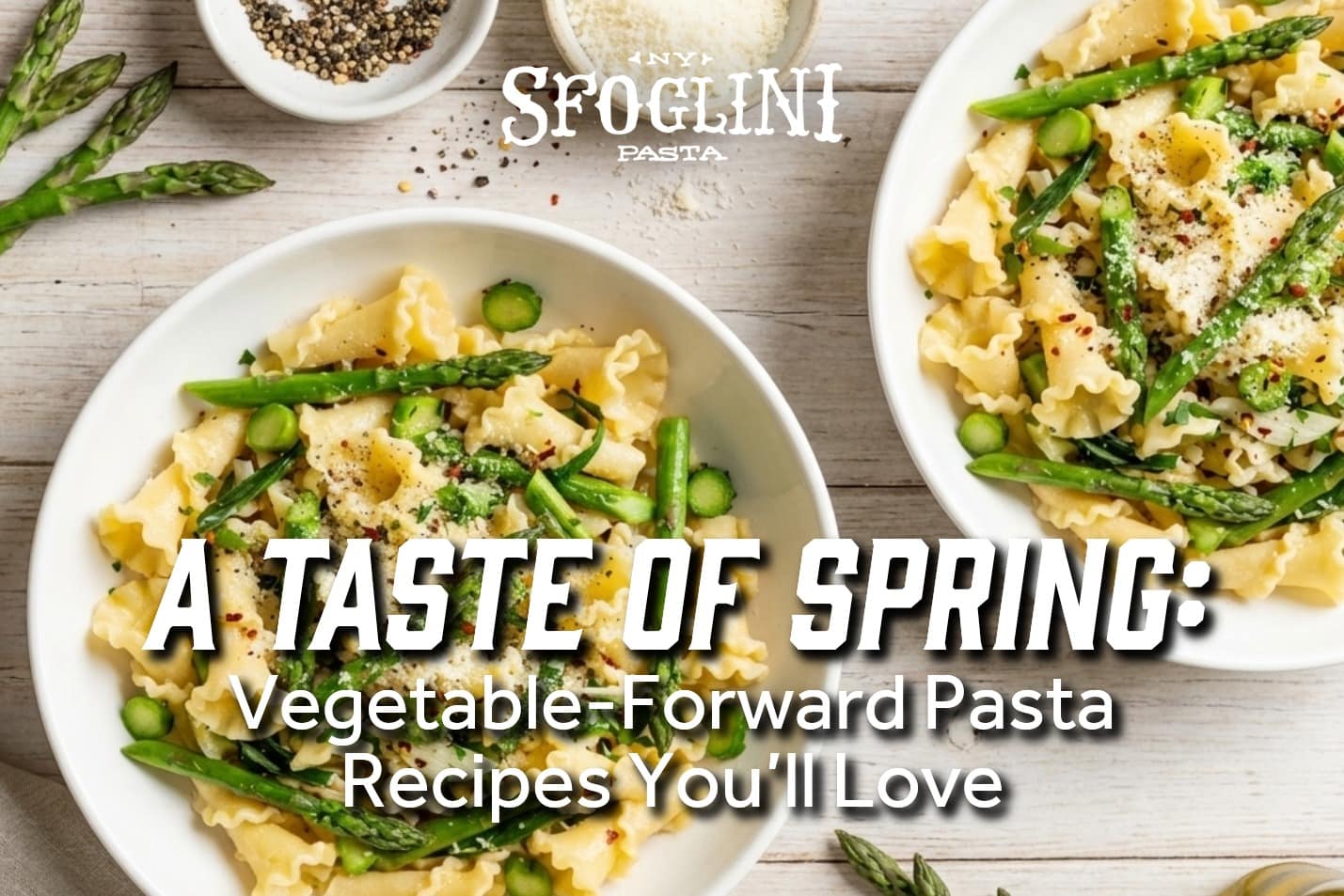 A Taste of Spring: Vegetable-Forward Pasta Recipes You’ll Love