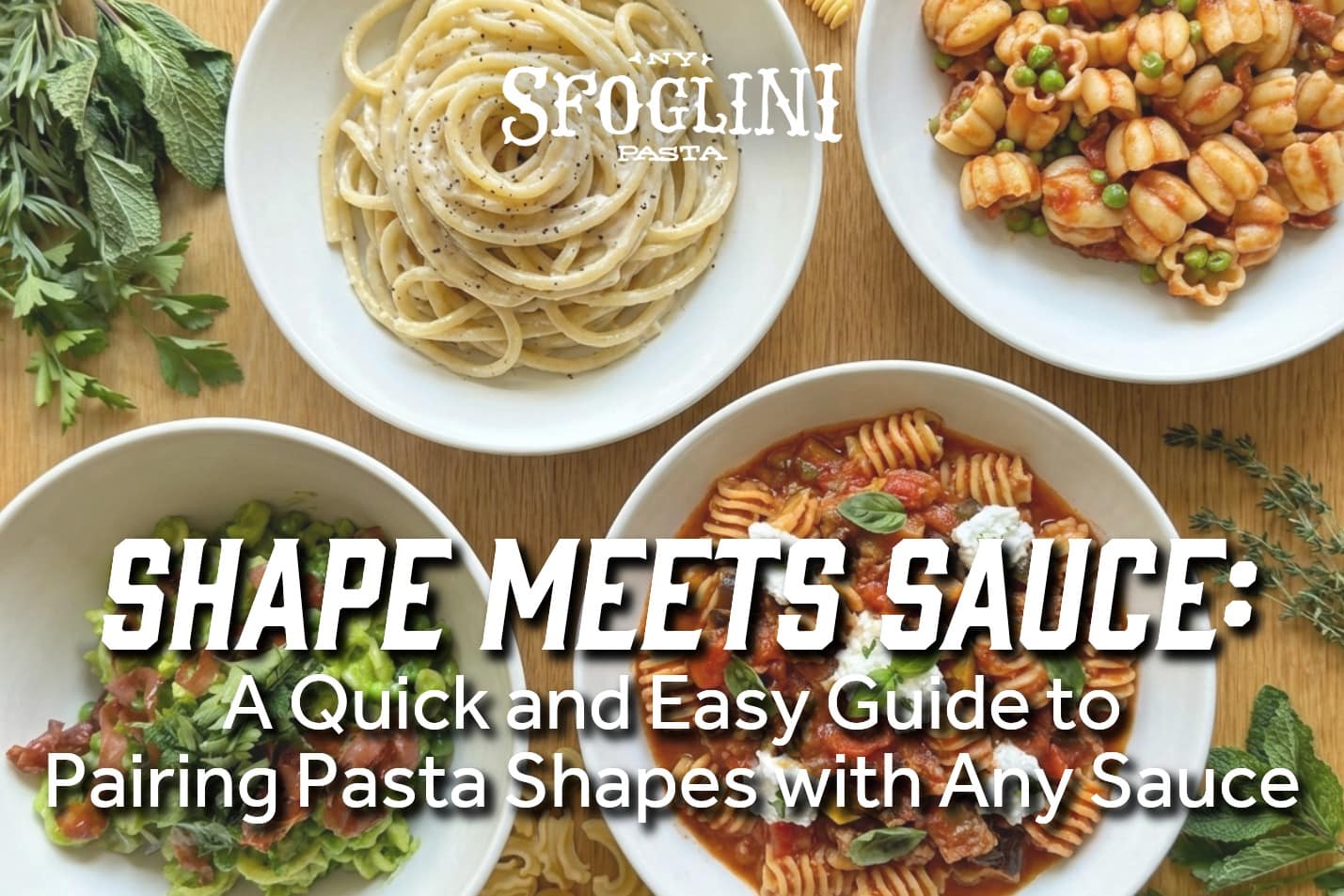 Shape Meets Sauce: A Quick and Easy Guide to Pairing Pasta Shapes with Any Sauce