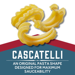 Cascatelli by Sporkful - AN ORIGINAL PASTA SHAPE DESIGNED FOR MAXIMUM SAUCEABILITY