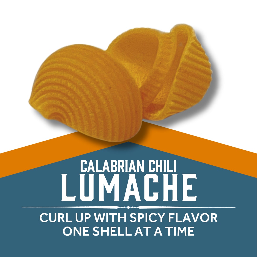 Calabrian Chili Lumache - CURL UP WITH SPICY FLAVOR ONE SHELL AT A TIME