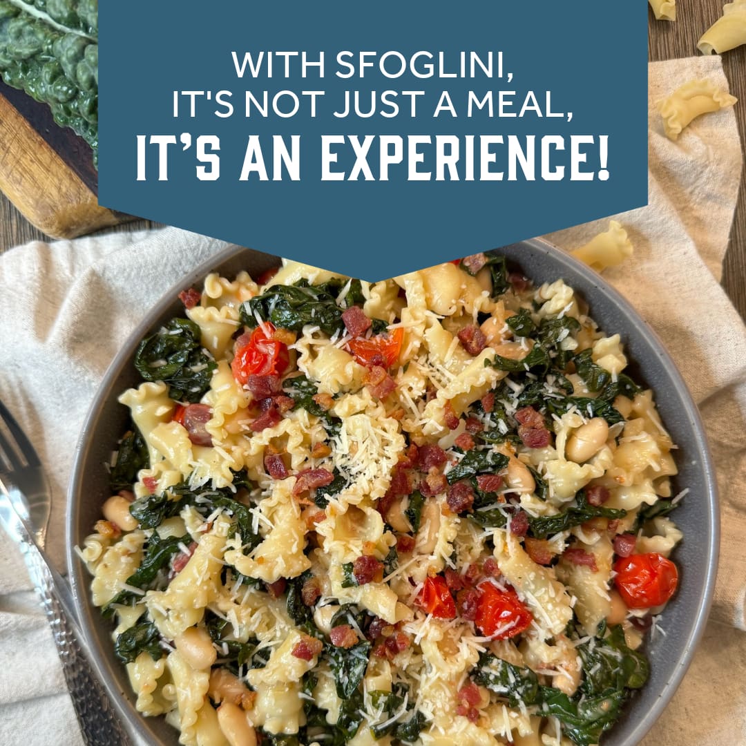 Sfoglini Trumpets  - WITH SFOGLINI, IT'S NOT JUST A MEAL, IT'S AN EXPERIENCE!