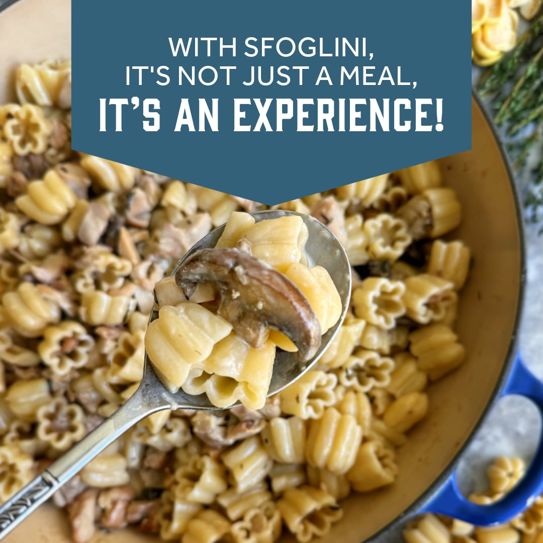 Sfoglini Zucca  - WITH SFOGLINI, IT'S NOT JUST A MEAL, IT'S AN EXPERIENCE!