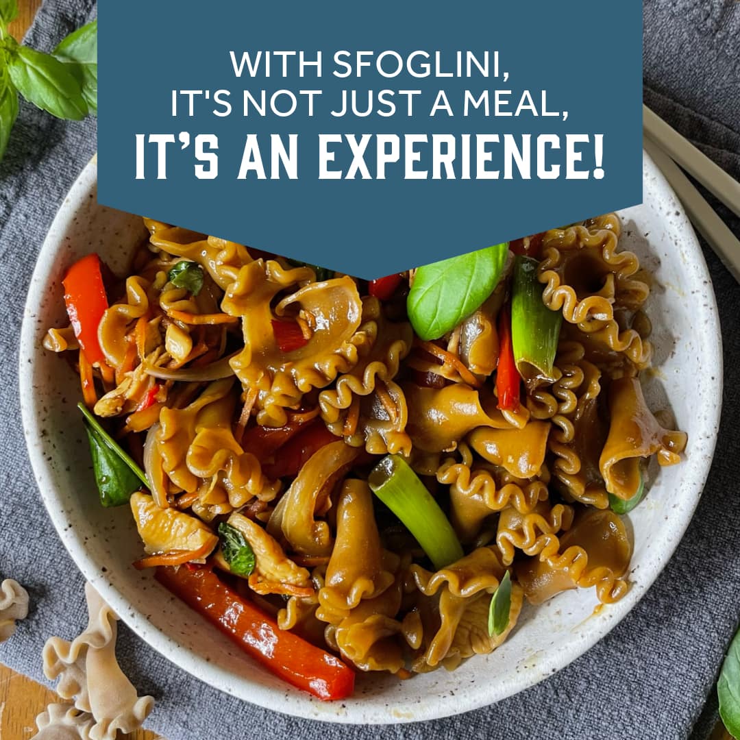 Sfoglini Porcini Trumpets  - WITH SFOGLINI, IT'S NOT JUST A MEAL, IT'S AN EXPERIENCE!