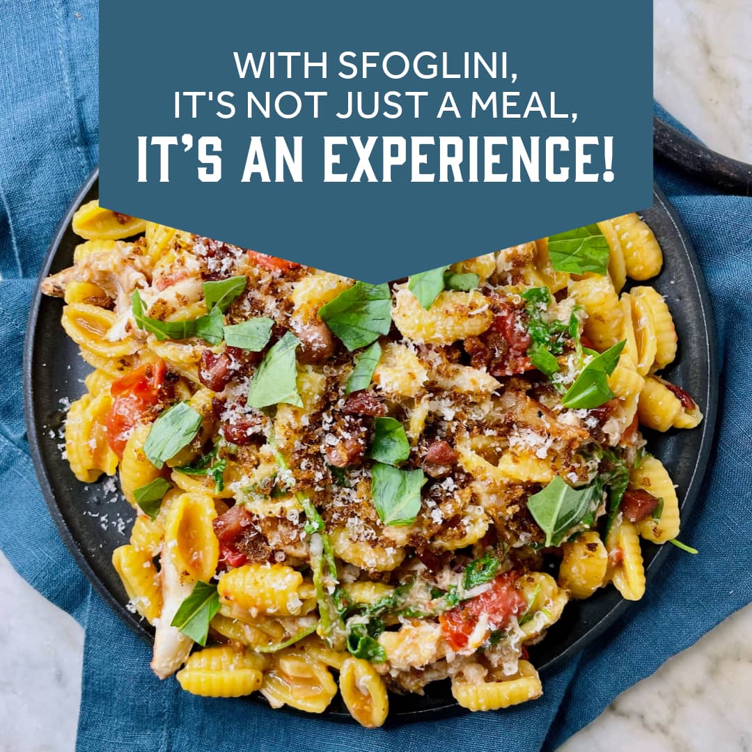 Sfoglini Saffron Malloreddus  - WITH SFOGLINI, IT'S NOT JUST A MEAL, IT'S AN EXPERIENCE!