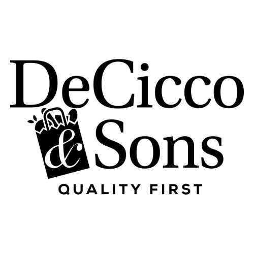 DeCicco & Sons logo with text 'Quality First' on a white background
