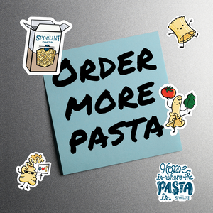 Sfoglini Pasta Fridge Magnets & Vinyl Stickers