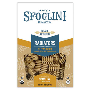 Sfoglini  Durum Semolina Radiators Organic Pasta