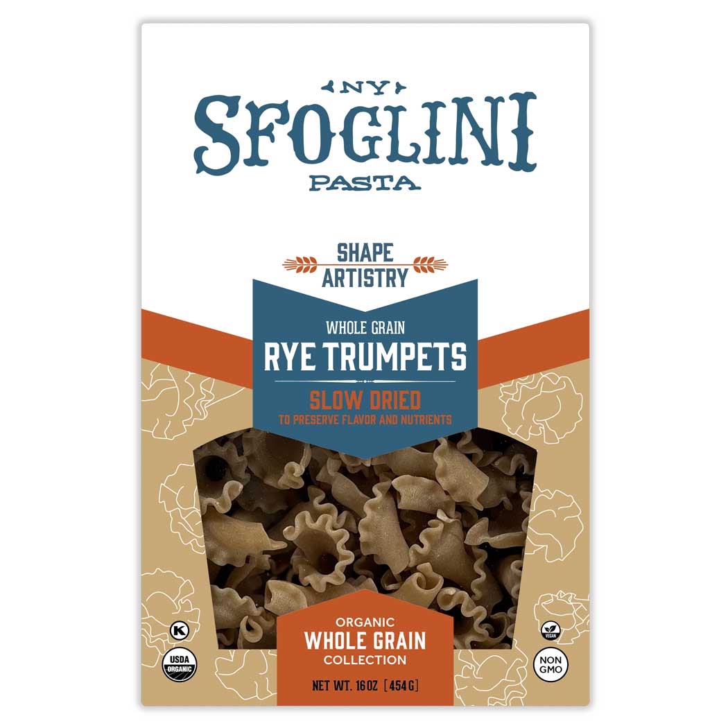 Sfoglini Rye Trumpets Organic Pasta