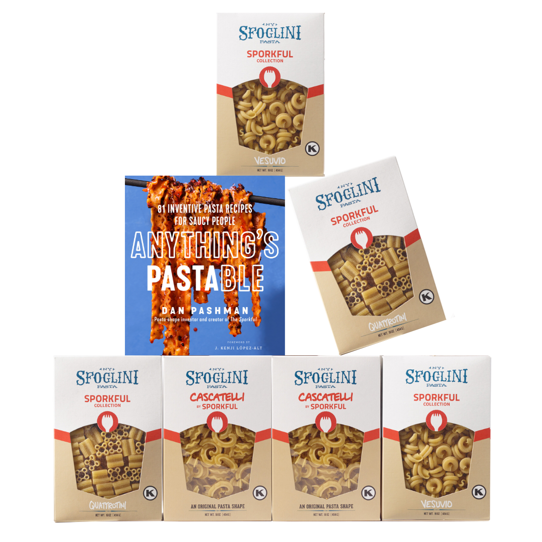 Signed Sporkful Cookbook & Pasta Set - Sfoglini