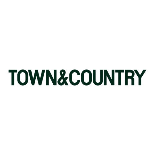 Black text "Town&Country" on white
