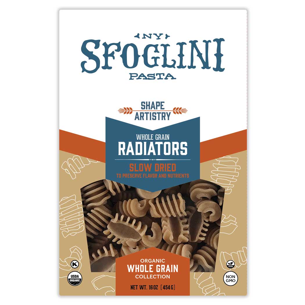 Sfoglini Whole Grain Blend Radiators Organic Pasta