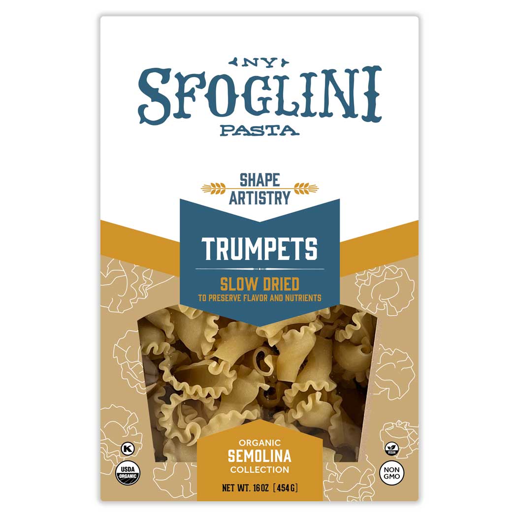 Sfoglini  Durum Semolina Trumpets Organic Pasta